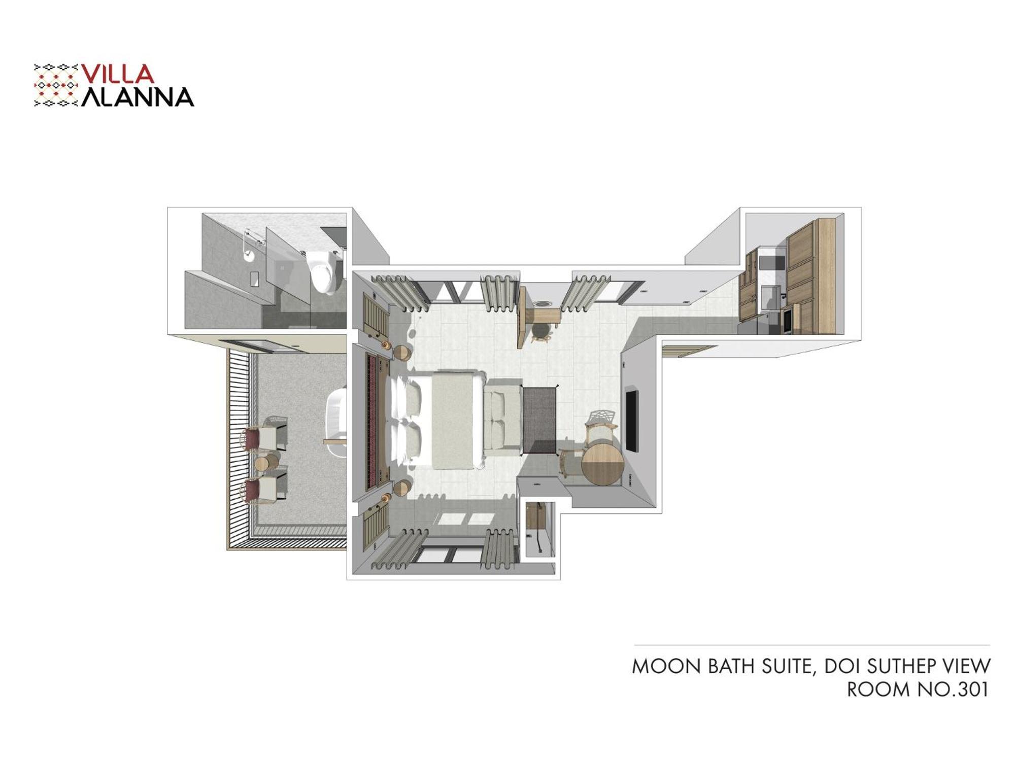 Villa Alanna Chiang Mai Cameră foto